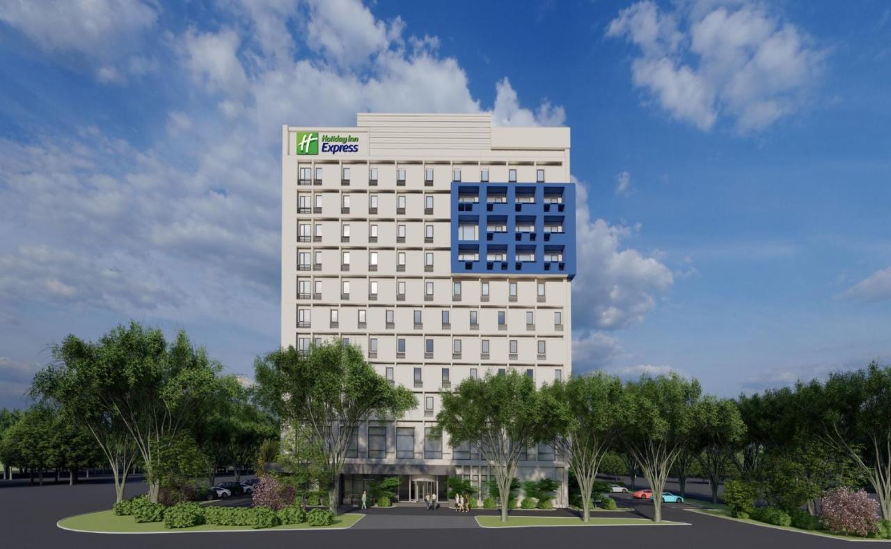 Holiday Inn Express Shanghai Pudong Airport By Ihg Zewnętrze zdjęcie